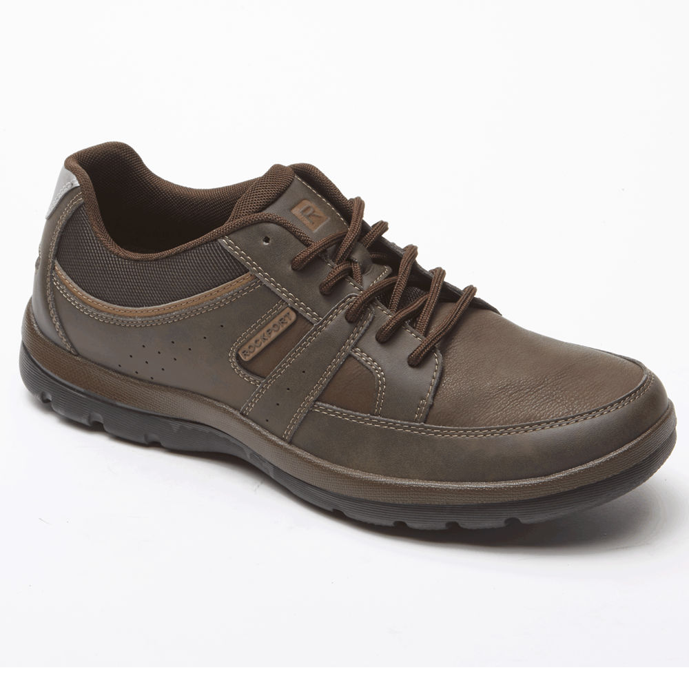 Rockport Joggesko Herre Brune - Get Your Kicks Blucher - WUCF12684